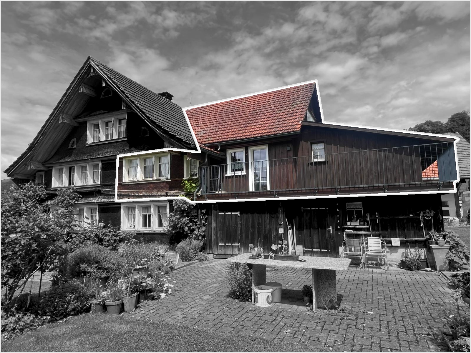 Wohnbereich – Balkon